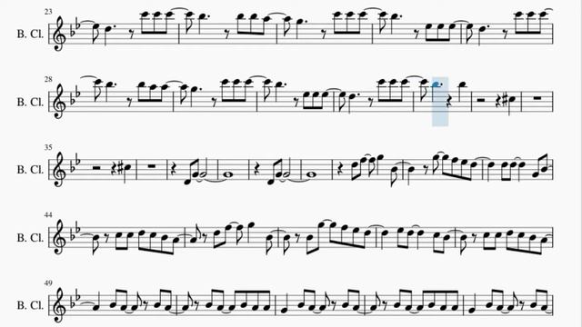 Bass Clarinet Sheet Music: How to play Smells like Teen Spirit by Nirvana смотреть онлайн