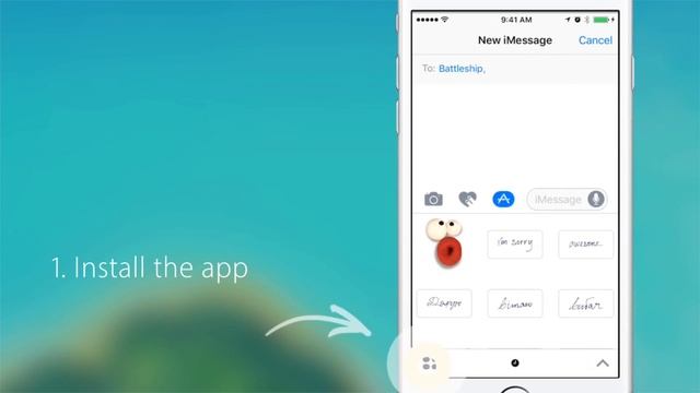 Battleship: play with friends in iMessage смотреть онлайн