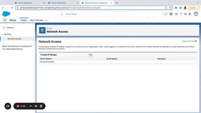 How to Whitelist an IP address in Salesforce смотреть онлайн