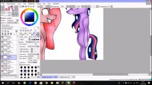 Пинкамина Диана Пай и Твайлайт Спаркл~SpeedPaint