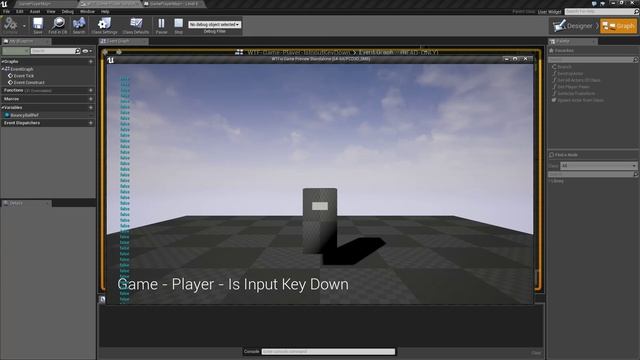 Input Key Down in Unreal Engine 4 смотреть онлайн