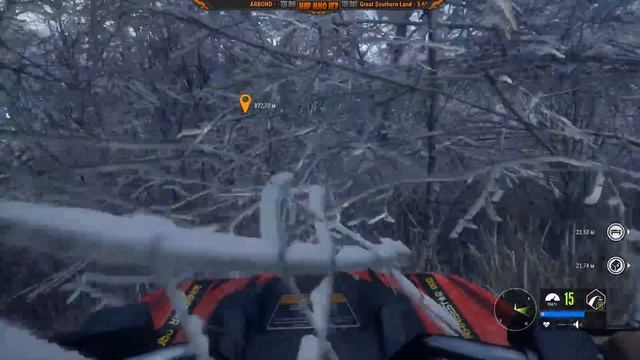 Медведь Рысь Тайга Зима - TheHunter Call of The Wild смотреть онлайн