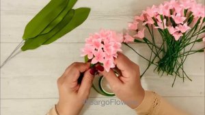 Сделай сам __ Цветы из атласной ленты _ Как сделать цветы из гиацинта с атласной лентой своими рукам