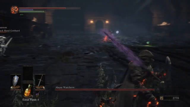 Dark Souls 3 | Abyss Watchers Boss Battle смотреть онлайн