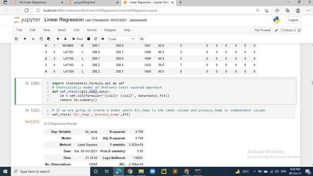 Linear Regression practicalPart2+pandas profiling смотреть онлайн