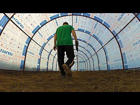 КРЕПЫШ. Солнце и небо, лопата и мотоблок. Правильная теплица №3. смотреть онлайн