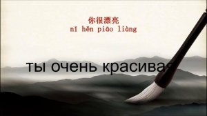 ты очень красивая,как говорить по-китайски ты очень красивая,你很漂亮