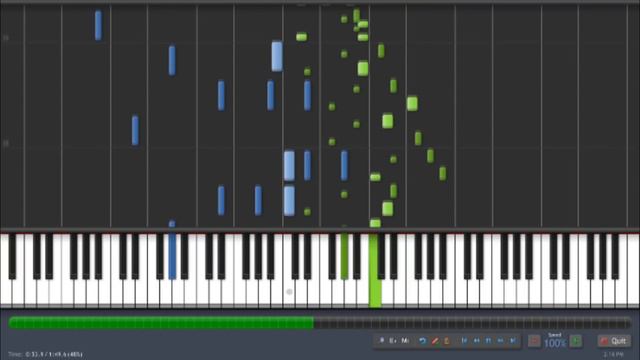 Synthesia - Chopin - Étude No. 3 in D-flat major, Trois Nouvelles Études смотреть онлайн
