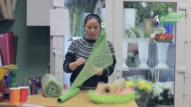 Упаковка для Букетов / Обзор Разнообразного Упаковочного Материала для Букетов / Флористика и Деко смотреть онлайн