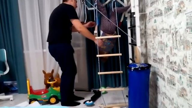 Кувырок на кольцах