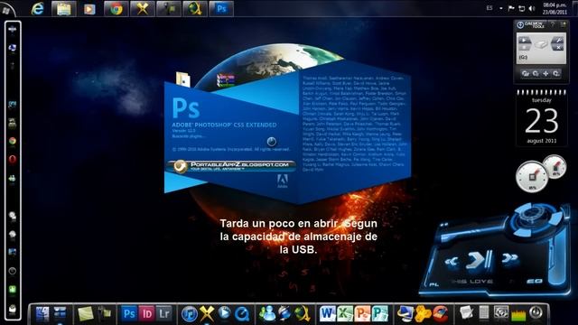 Como instalar Ps Cs5 en tu USB. Facil y Rapido.mov смотреть онлайн