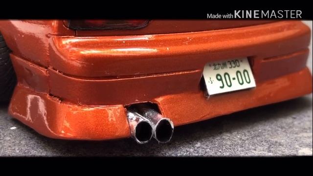《PV》1/24 Plastic model NISSAN 180sx RPS13 Late type / 《PV》日産 180sx 後期 1/24 プラモデル смотреть онлайн