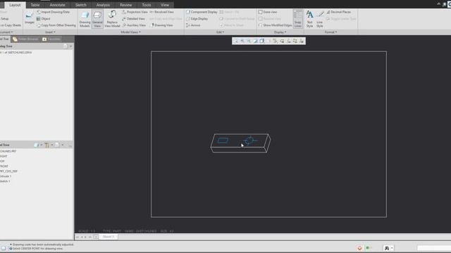 Creo Drawing tutorial: How to Change style of selected lines смотреть онлайн