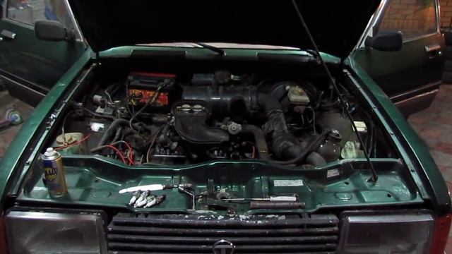 Talbot Solara Simca-проворачивание коленвала, без свечей перед первым запуском-8лет простоя... смотреть онлайн