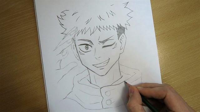 Learn To Draw Yuji Itadori | Jujutsu Kaisen | Easy Anime Drawing Tutorial