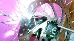 Велосипед замена тормозных дисков