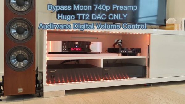 With Preamplifier or Without Preamplifier-Moon 740P, Hugo TT2, Vienna Acoustics, Exposure Power Amp