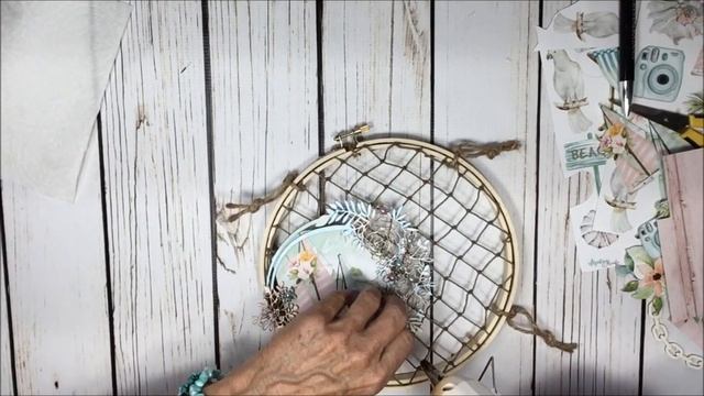 Altered Embroidery Hoop by Toni смотреть онлайн