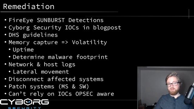Threat Hunt Deep Dives Ep. 3 - SolarWinds' Supply-Chain Compromise (Solorigate / SUNBURST Backdoor) смотреть онлайн