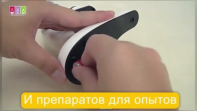 Микроскоп детский для школьника PortalMarket, увеличение 100х/400х/1200х, полный набор для опытов смотреть онлайн