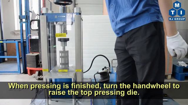 500 MPa Max. Electric Cold Isostatic Pressing (CIP) with 30 or 50 mm ID Vessel - YLJ-CIP-500E смотреть онлайн