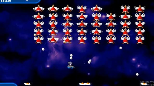 Game Over: Chicken Invaders 2 - The Next Wave Remastered (PC) смотреть онлайн
