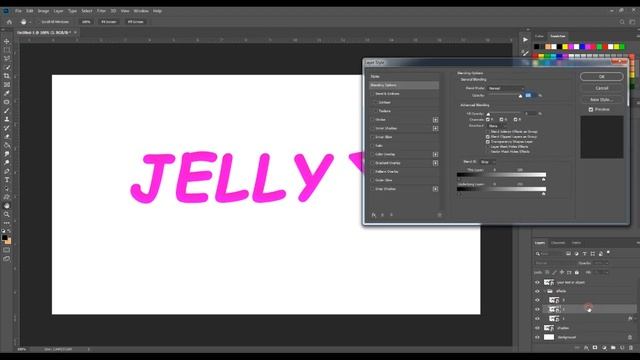 Liquid text effect in Photoshop. Free download|Желейный текст в фотошопе скачать бесплатно смотреть онлайн