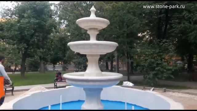 Фонтан из бетона 4100 X 2250 мм