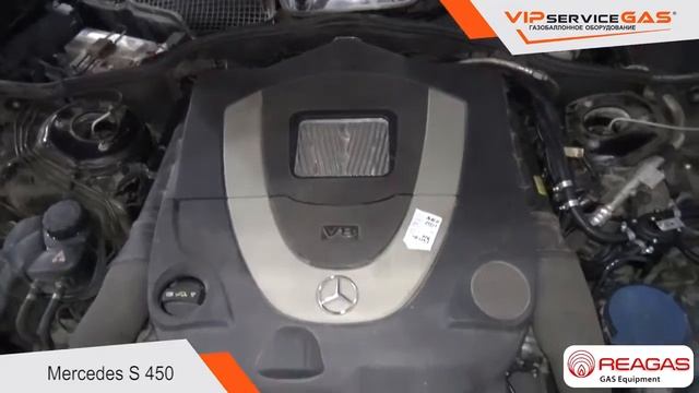 ГБО на Mercedes Benz S 450. Газ на Мерседес Бенц смотреть онлайн