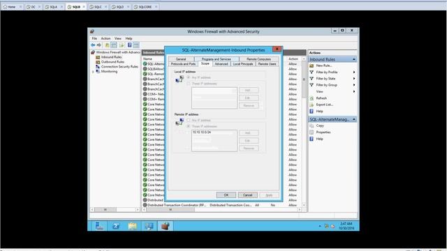 SQL 2012 Firewall Rule for Extra Instance смотреть онлайн