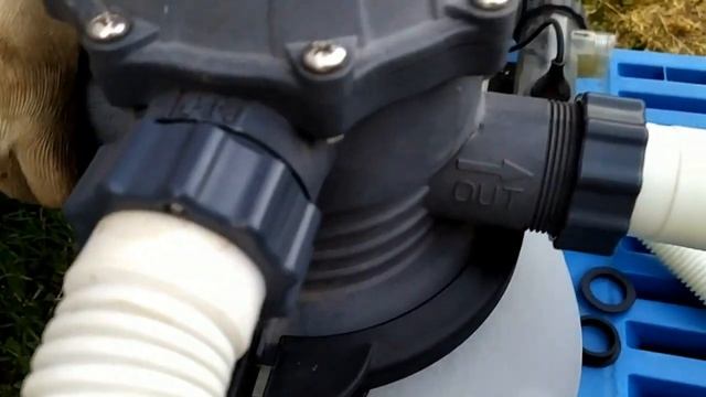 Каркасный бассейн.Запуск оборудования.Третий год работы. смотреть онлайн