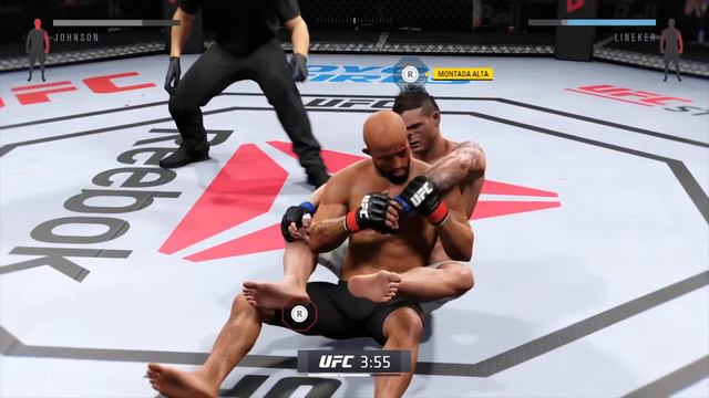 EA SPORTS™ UFC® DEMETRIOUS JOHNSON VS JOHN LINEKER смотреть онлайн