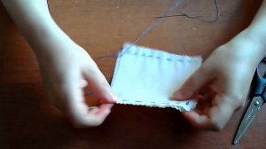 Уроки для начинающих. Шов вперед иголку