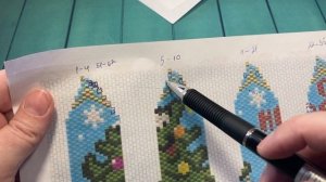 Учимся читать схемы колокольчиков Бисероплетение