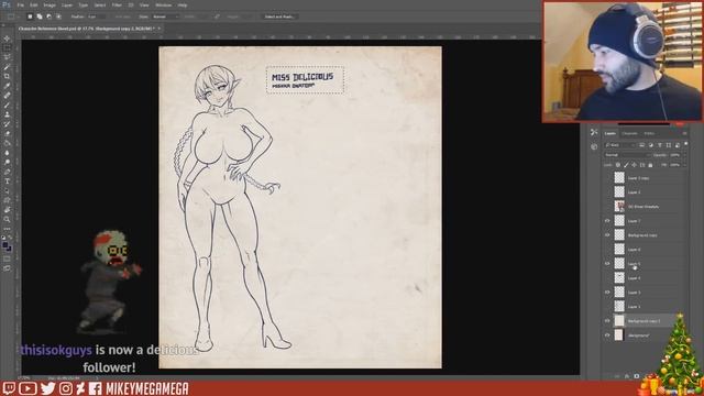 Elf Character Sheet + MEGAMEGA2 IS BACK! - Draw With Mikey 73 смотреть онлайн