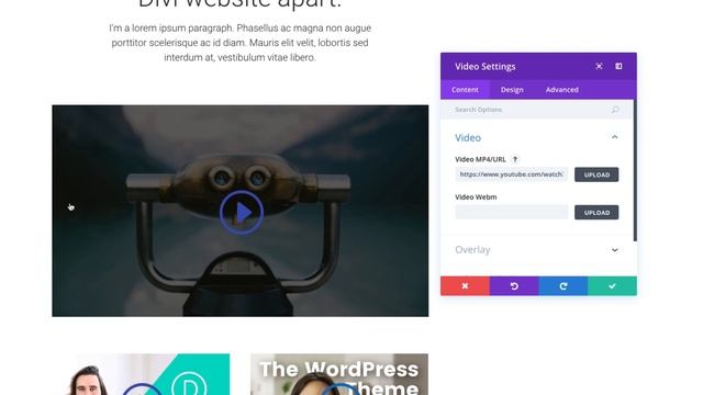 The Divi Video Module смотреть онлайн