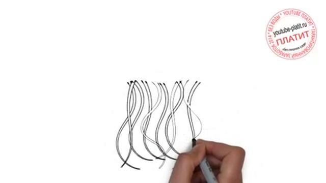 Как нарисовать карандашом испанскую медузу смотреть онлайн