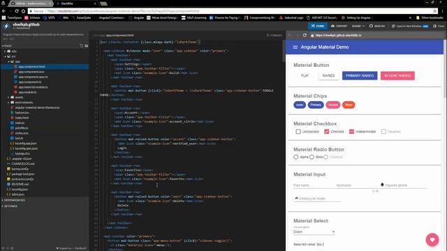 Run Angular CLI github repos directly in your browser - StackBlitz смотреть онлайн