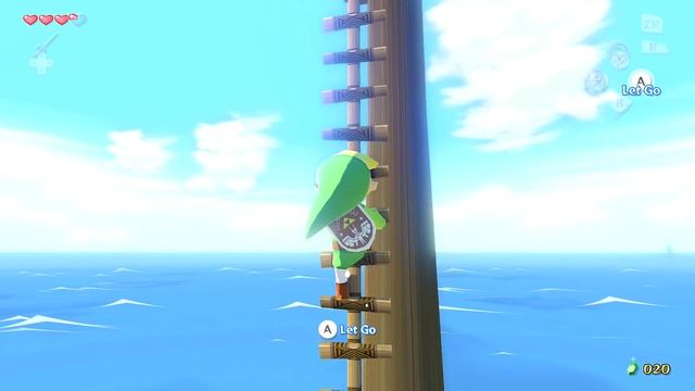 The Legend of Zelda Wind Waker HD Wii U - (2048p) Part 5 - Getting the Fast Sail & Forest Haven смотреть онлайн