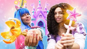 Игры одевалки для девочек - Волшебная Палочка для Принцессы Диснея! - Видео куклы Беби Бон