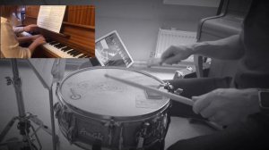 И.Парфёнов «Матрешка» учебный показ (фортепиано и малый барабан)