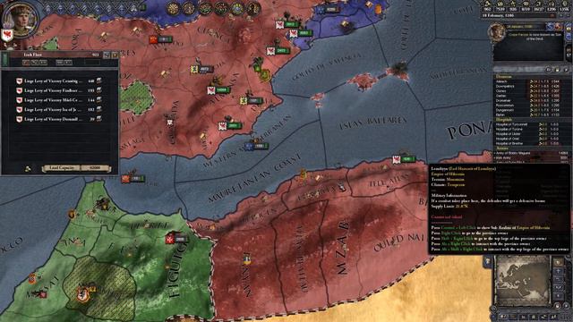 Victory in Andalusia! CK2-EU4-Vicky2-HoI4-Stellaris Super Campaign episode 113 [CK2 Part 113] смотреть онлайн