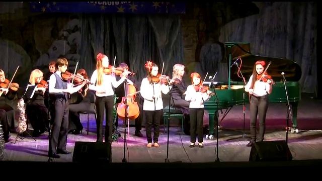 В.Монти "ЧАРДАШ" ансамбль "Виолино" ДМШ № 13 на фестивале ПОДПИШИСЬ ! смотреть онлайн