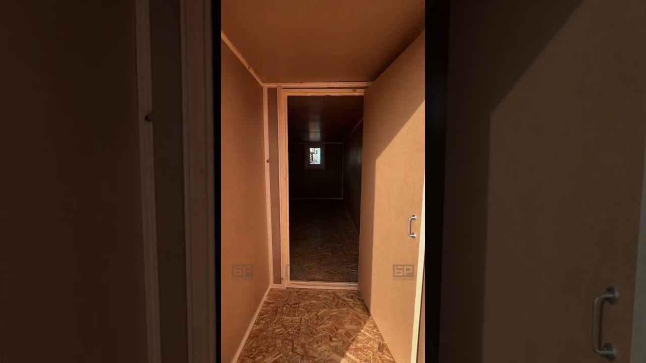 Бытовка БК-3 в комплектации "Стандарт" смотреть онлайн