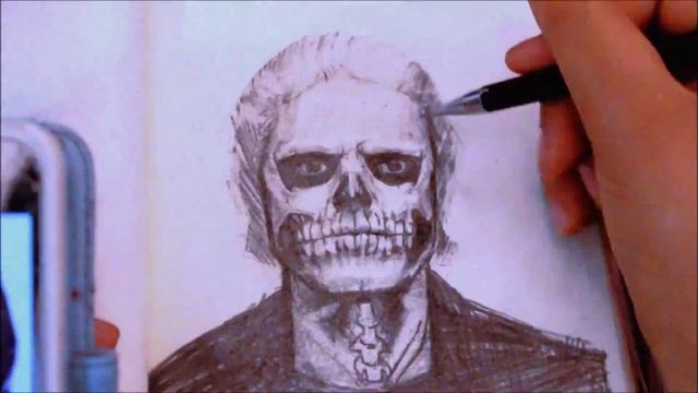 Groovy-Ass Arting of a Skull Man смотреть онлайн