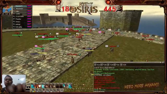 RYL Osiris Streaming 14/03/2023 Battle Lohan, Boost Fame +50% !!! смотреть онлайн