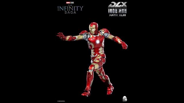 Threezero Hulkbuster And Iron Man Mark  XLIII Marvel Infinity Saga