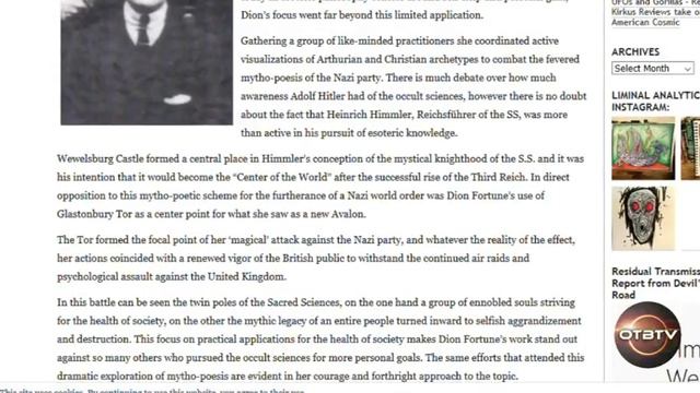 The Magical Battle of Britain & Dion Fortune's SECRET Psychic Warfare Against Hitler's Nazi Occult смотреть онлайн