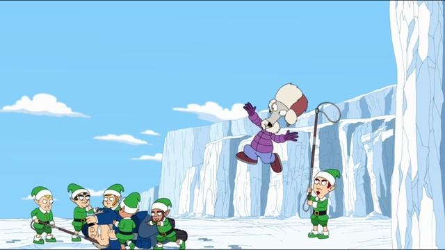 Стэн и Роджер отправляются в Северный полюс. Американский папаша смотреть онлайн