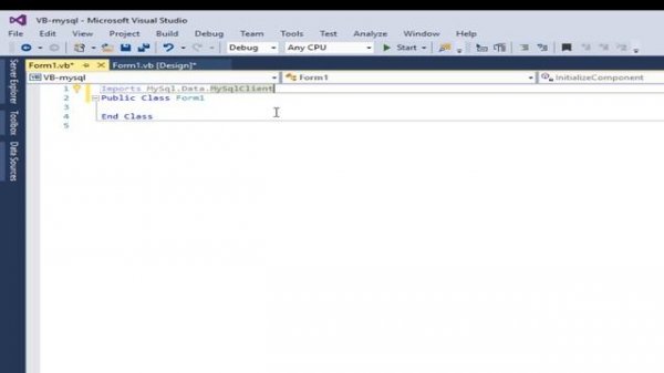 Visual studio tutorial: 2 ways to add MySql.Data.dll to visual studio